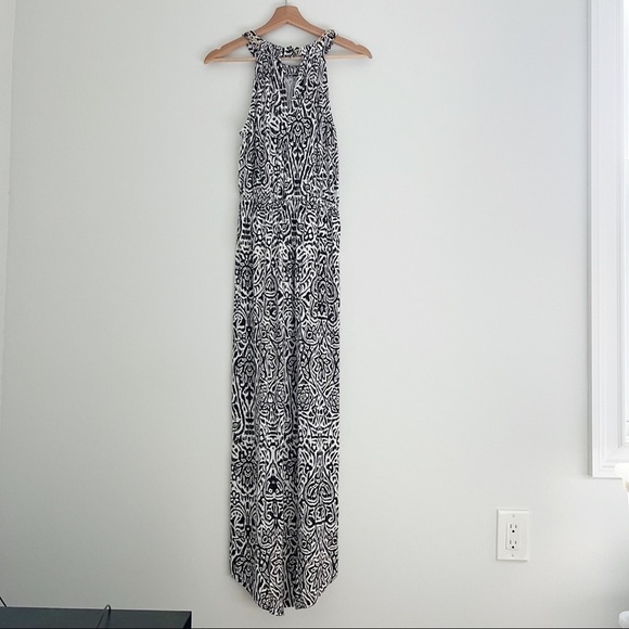 JLo Jennifer Lopez Maxi Dress Animal Print Zebra Chain Detail Small - Picture 17 of 17